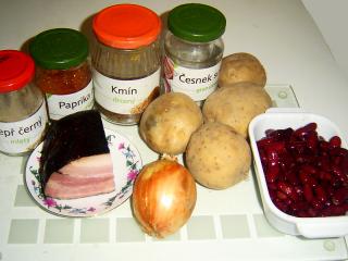 Jak udělat fazolový guláš s bramborem | recept
