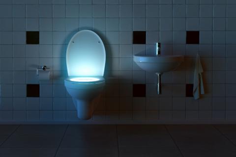 Jak zajímavě osvětlit toaletu? | Noční osvětlení