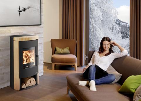 obývák s kamny HS Madeira