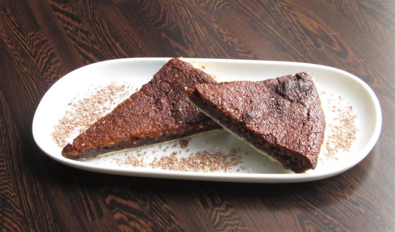 Jak upéct listový chalva koláč s ořechy a čokoládou | recept