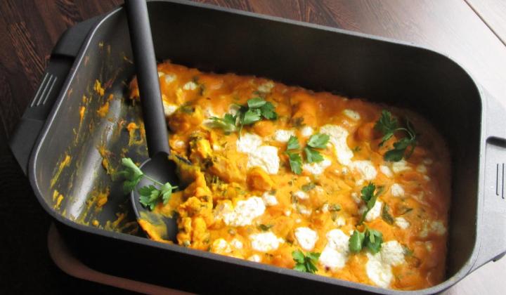 Jak zapéct bramborové noky s dýňovou omáčkou a sýrem | recept i pro vegetariány Jak zapéct bramborové noky s dýňovou omáčkou a sýrem | recept i pro vegetariány