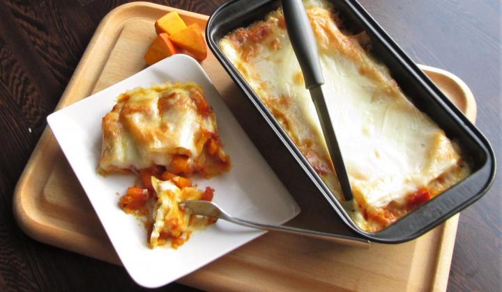 Jak připravit dýňové lasagne | zeleninový recept