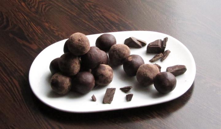 Jak ukoulet čokoládové lanýžové kuličky | recept