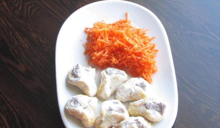 Jak upéct mrkvové kornoutky | recept na vánoční cukroví