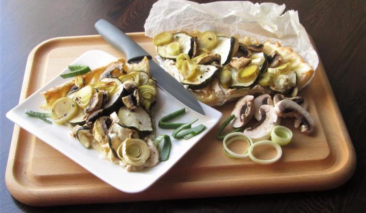 Jak upéct listový koláč s cuketou, pórkem a žampiony | recept Jak upéct listový koláč s cuketou, pórkem a žampiony | recept