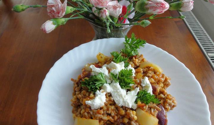 Jak připravit bulgur s mletým masem | recept na zdravé jídlo