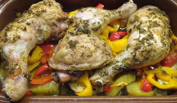 Jak upéct kuře po balkánsku | recept