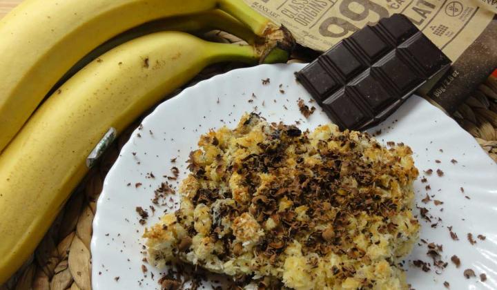 Jak upéct banánový drobenkový dezert | recept