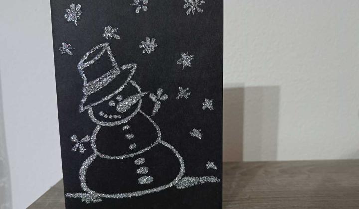 Jak vyrobit vánoční přáníčko z papíru | DIY – udělej si sám