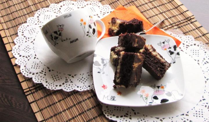 Jak upéct brownies řezy s krémovou nádivkou | recept Jak upéct brownies řezy s krémovou nádivkou | recept