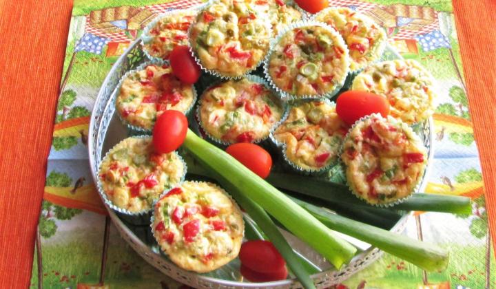 Jak na vaječné minifrittaty se zeleninou | recept pro vegetariány