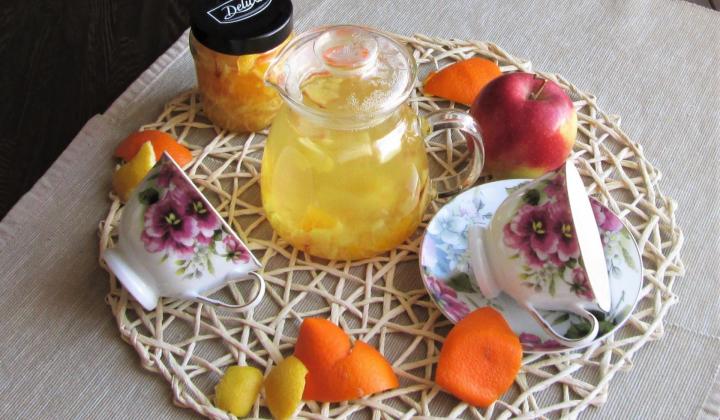 Jak připravit pečený citrusový čaj se zázvorem | recept