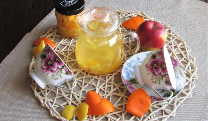 Jak připravit pečený citrusový čaj se zázvorem | recept Jak připravit pečený citrusový čaj se zázvorem | recept