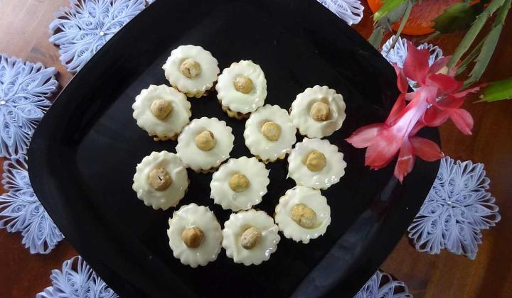 Jak upéct slepované cukroví z vaflového těsta | recept na cukroví Jak upéct slepované cukroví z vaflového těsta | recept na cukroví