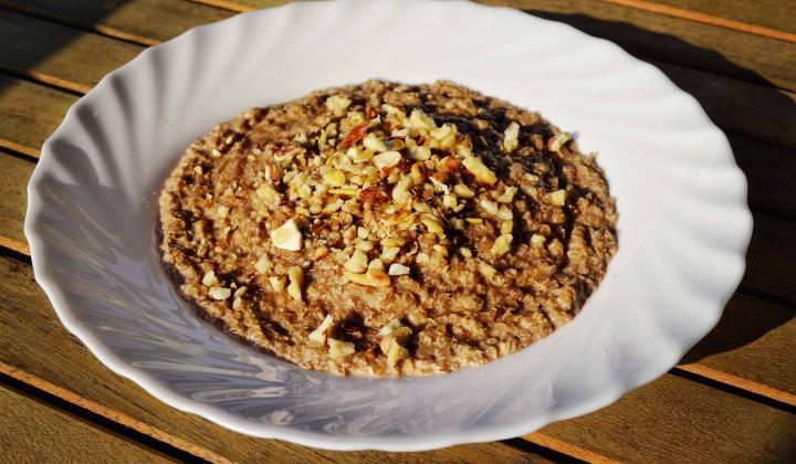 Jak připravit ovesnou kaši s ořechy bez vaření | zdravá snídaně nejen pro děti