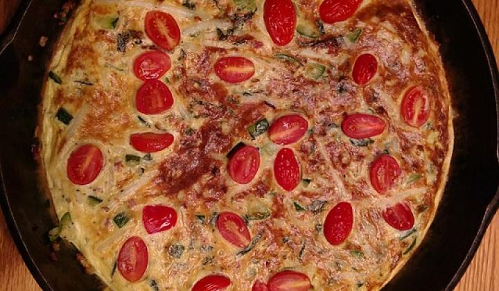 Jak udělat frittatu se sýrem | recept