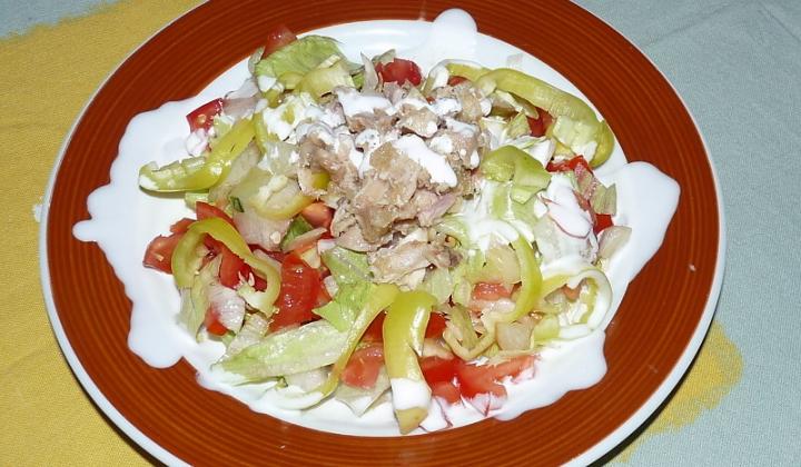 Jak udělat zeleninový salát s kuřecím masem | recepty
