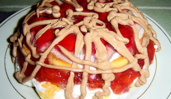 Jak udělat ovocný nepečený dort | recept