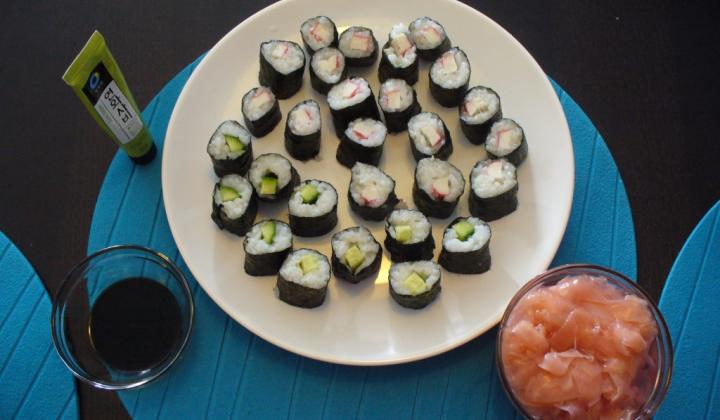 Jak připravit domácí sushi | recept