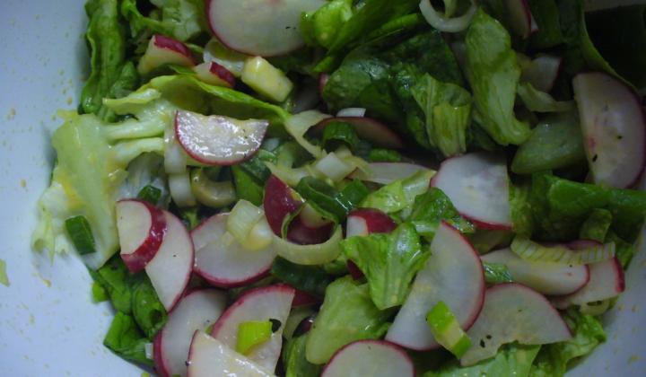 Jak připravit jarní ředkvičkový salát | recept