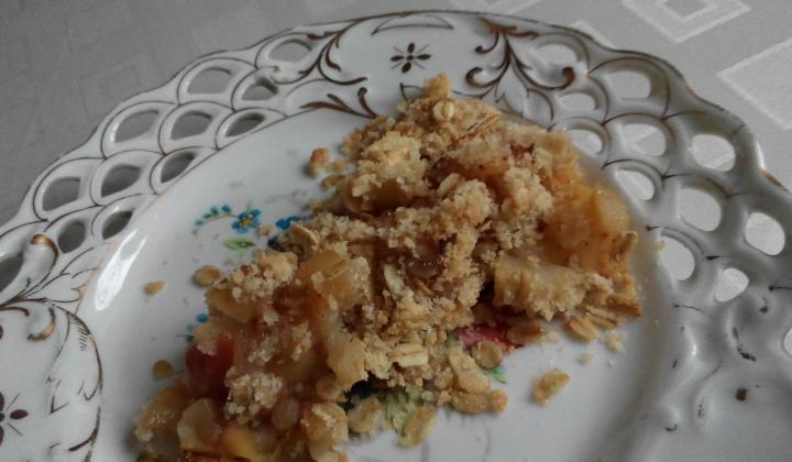 Jak zdravé je jablko | recept na jablkový crumble
