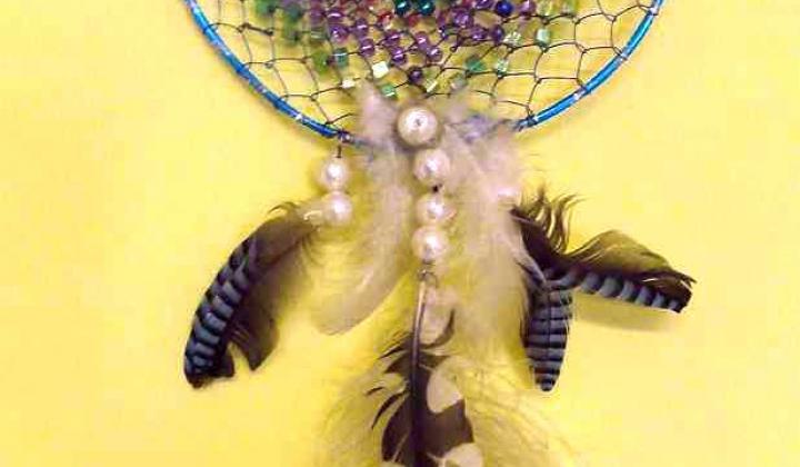 Jak si vyrobit indiánský lapač snů | DIY