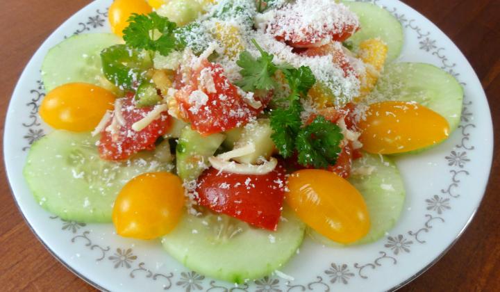 Jak připravit šopský salát | recept