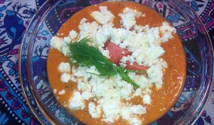 Jak připravit melounové gazpacho | recept