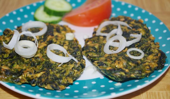 Jak na špenátové placky | recept