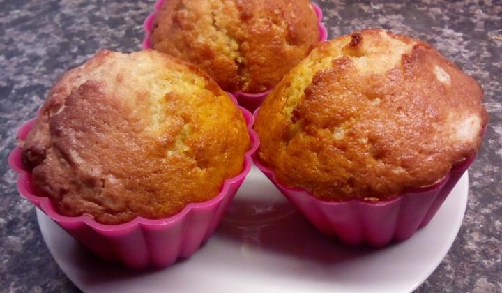 Jak na nejjednodušší vanilkové muffiny s tvarohem | recept