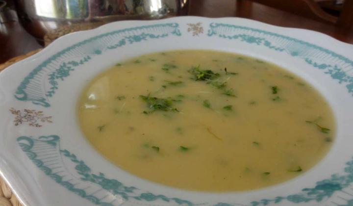 Jak uvařit bramborovou polévku s řeřichou | recept