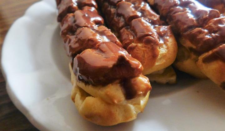 Jak upéct zdravější špaldové francouzské éclairs | recept