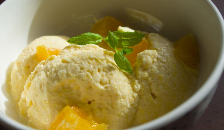 Jak připravit domácí pomerančovou zmrzlinu | recept