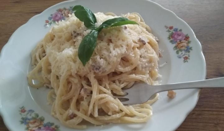 Jak na špagety ala carbonara bez vajec | recept