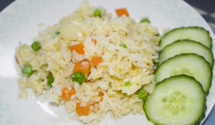 Jak připravit smaženou rýži | recept