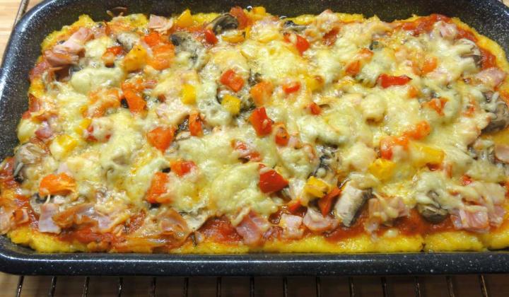 Jak upéct pizzu z polenty | recept