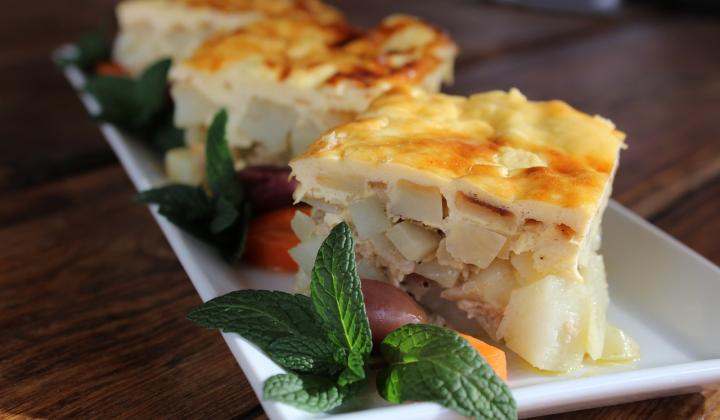 Jak zapéct brambory s houbami | recept