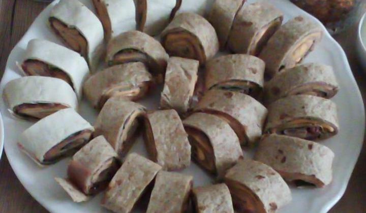 Jak připravit rolované tortilly | recept na rychlé pohoštění Jak připravit rolované tortilly | recept na rychlé pohoštění