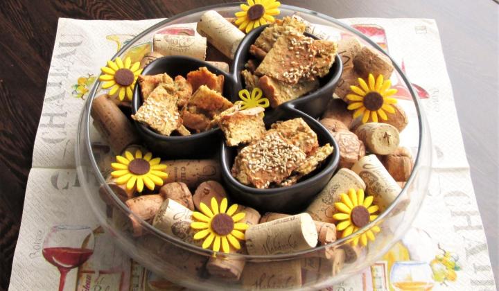 Zdravé čočkové krekry Jak upéct zdravé čočkové krekry | recept
