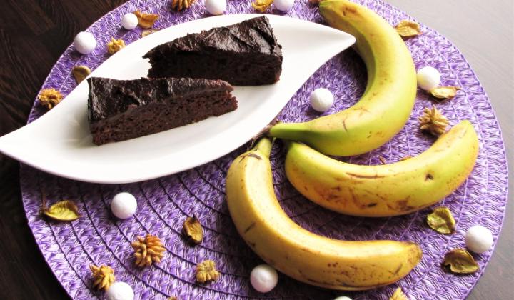 Jak na cizrnový dortík s banány a krémem | recept bez lepku