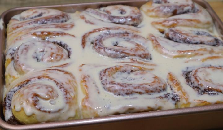 kynuté šneky s přelivem kynuté šneky s přelivem