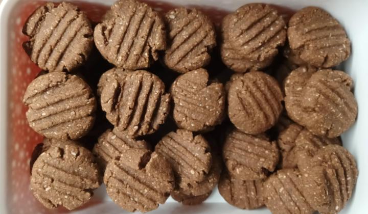 kakaovo-kokosové sušenky