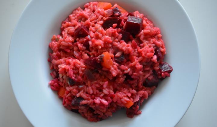 Jak připravit rizoto s červenou řepou | recept