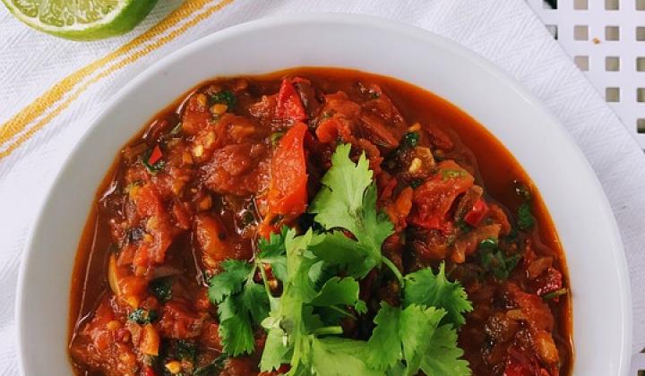 Jak připravit rajčatovou salsu s chilli | recept 