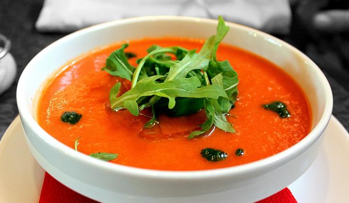 Jak na malinové gazpacho | recept