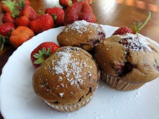 Jak upéct muffiny z jahod a černého pepře | jednoduché muffiny recept