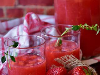 Jak připravit hustou jahodovou šťávu – džus | recept