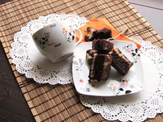 Jak upéct brownies řezy s krémovou nádivkou | recept