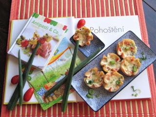 Jak upéct šunkové košíčky se sýrovou nádivkou | recept Jak upéct šunkové košíčky se sýrovou nádivkou | recept