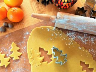 Jak udělat vánoční jedle | recept na vánoční cukroví